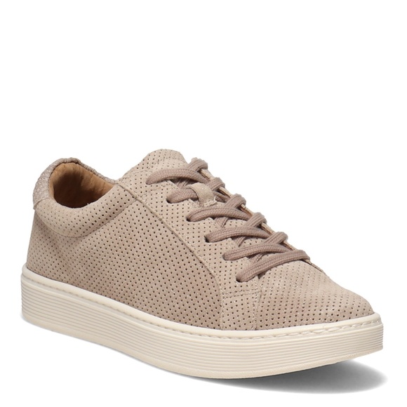 NWT Sofft, Somers Tie Sneaker, Mist Grey/Beige, US 7.5 - Picture 2 of 7